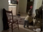 to the bathroom